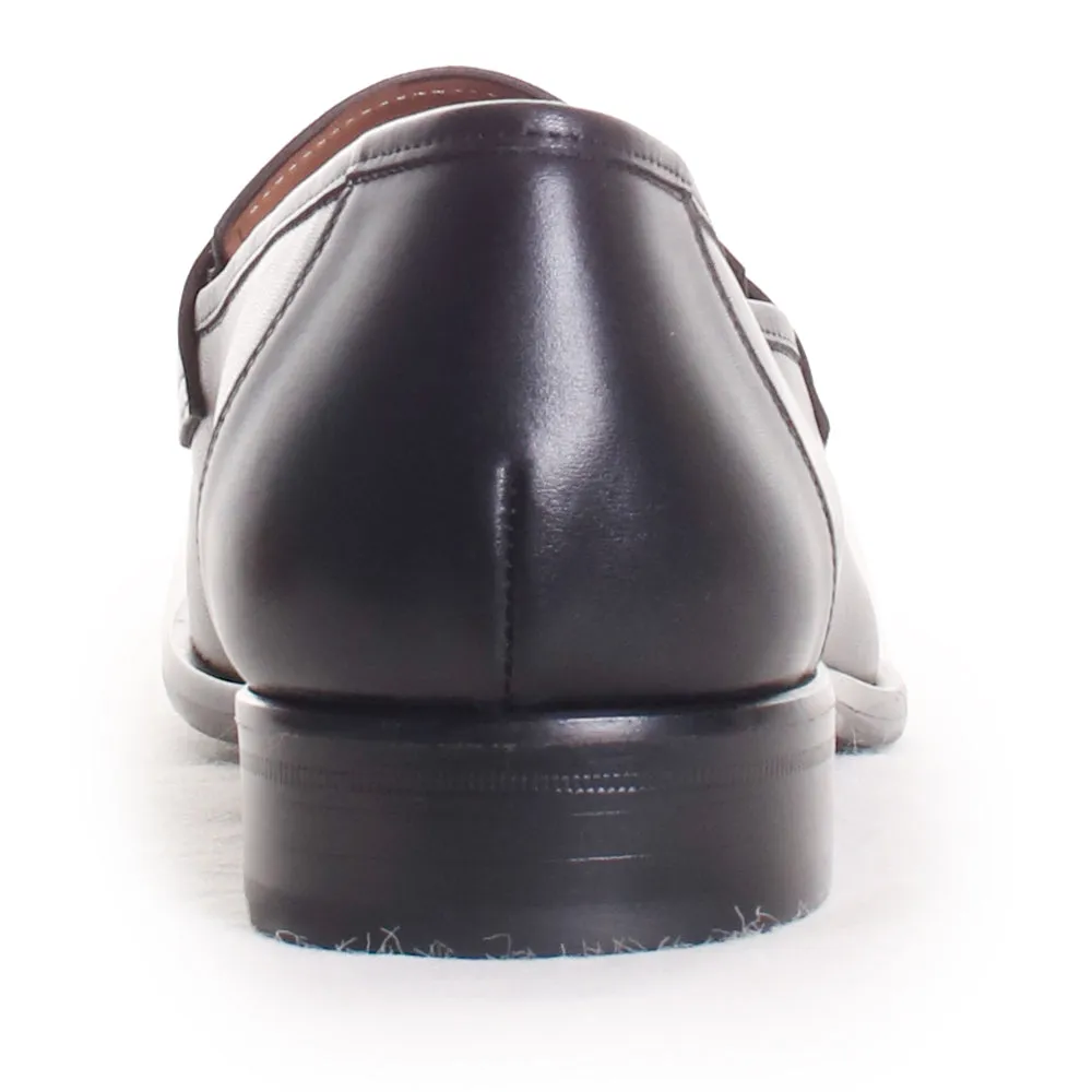 Canvas Slip On Sneakers Calfskin Penny Loafers