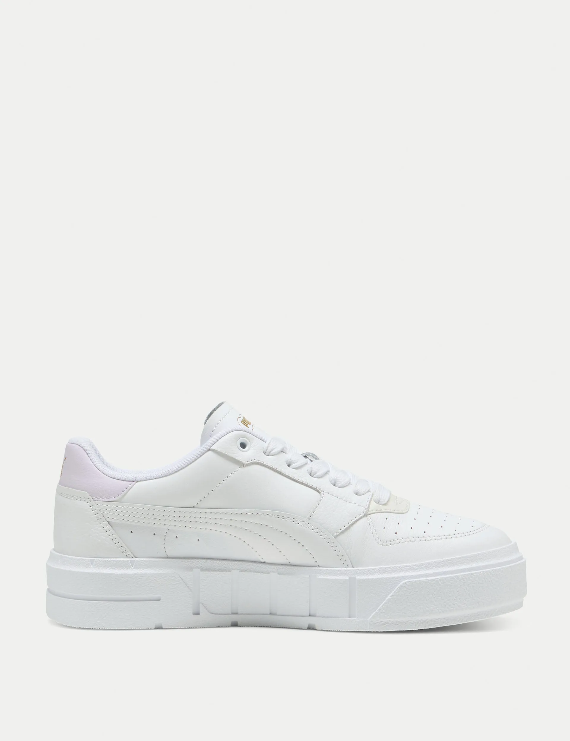 Last Year's Asics Running Shoes Cali Court Leather Sneakers - White/Lilac Frost