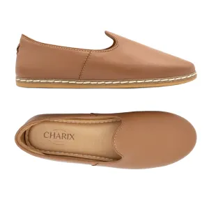 Western Slip On Camel Slip Ons for Men