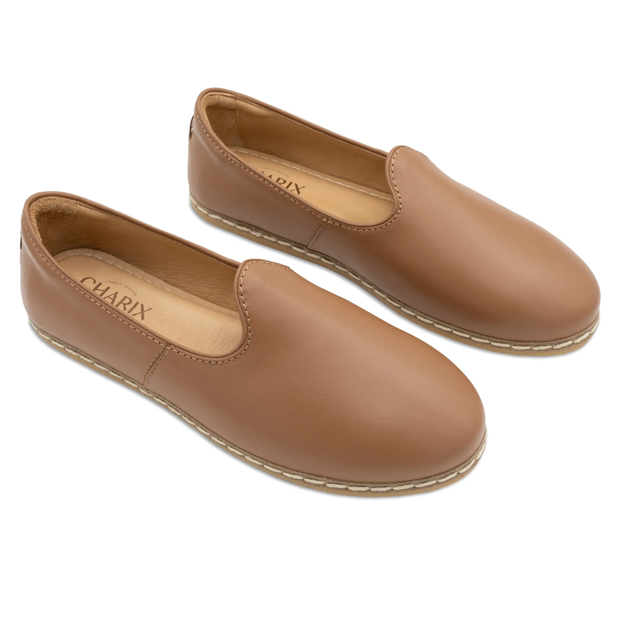 Camel Slip Ons for Men Low Wedge Slip On Sandals