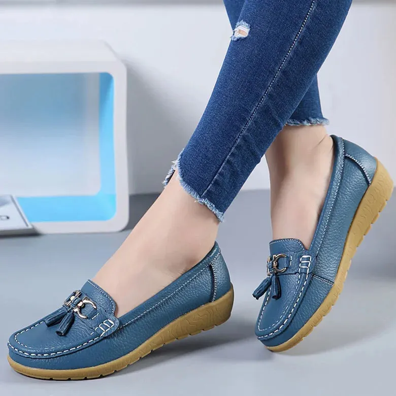 Cassia - Stylish Low-Heeled Sneakers for Women Loafers Designer