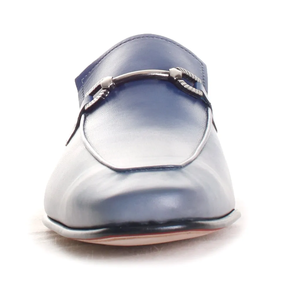 Brunello Bit Loafer Grey Loafers