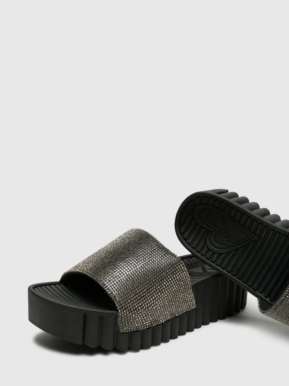 Black Appliqus Flip-Flops Top Ten Flip Flops