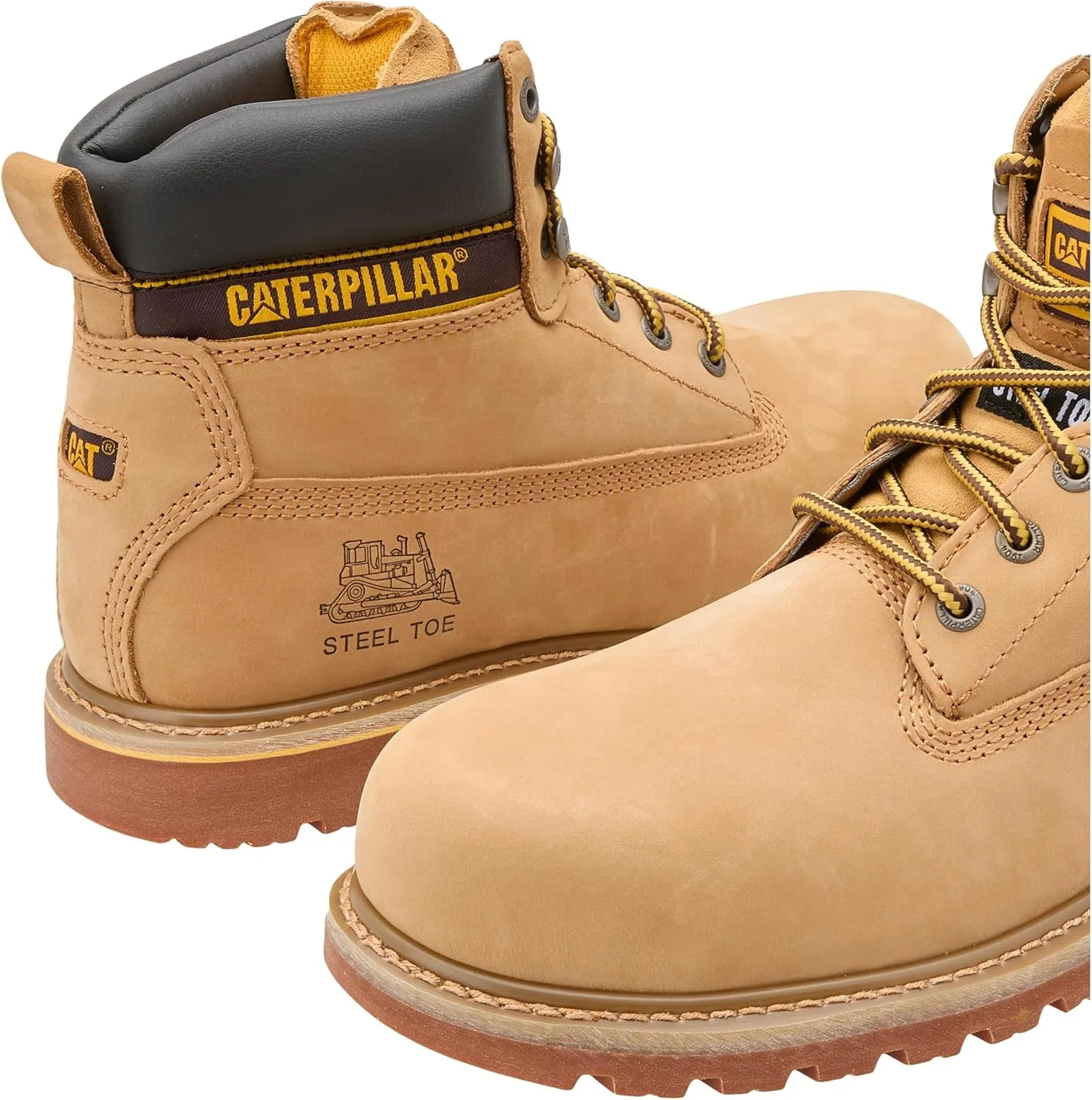 Caterpillar Men's Holton Steel Toe Workboot Work Boots & Waterproof