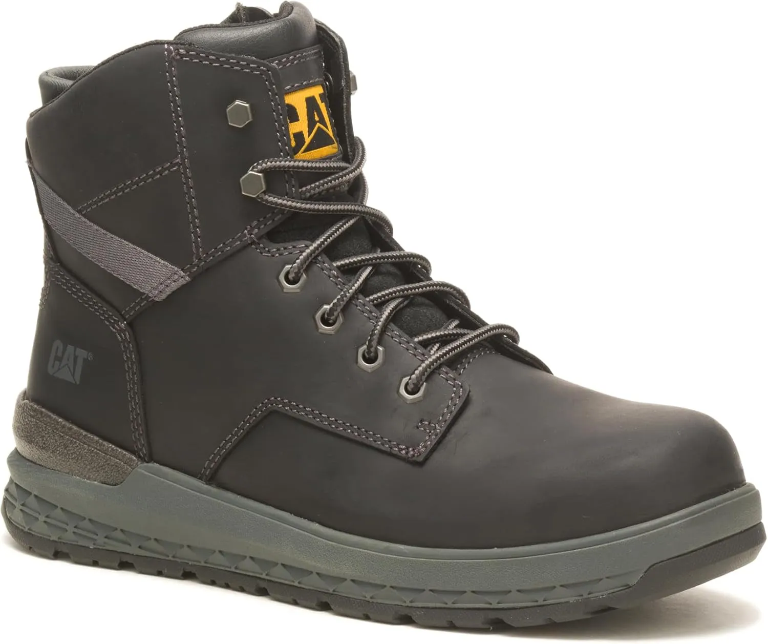 Worn Work Boots Caterpillar Men's Impact Zip Carbon Composite Toe Workboot