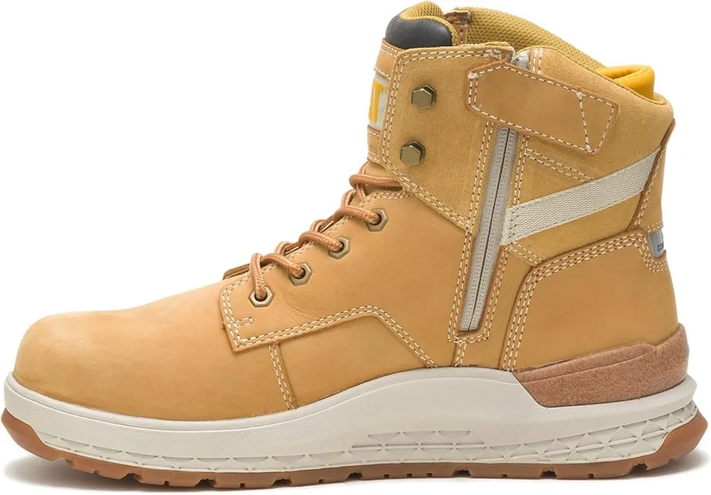 Work Boots A7573 Caterpillar Men's Impact Zip Carbon Composite Toe Workboot