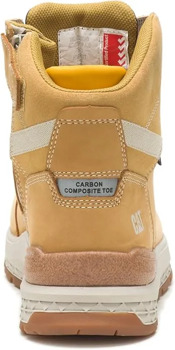 Inexpensive Steel Toe Work Boots Caterpillar Men's Impact Zip Carbon Composite Toe Workboot