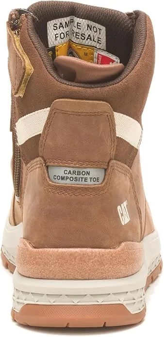 Best Farm Work Boots Caterpillar Men's Impact Zip Carbon Composite Toe Workboot