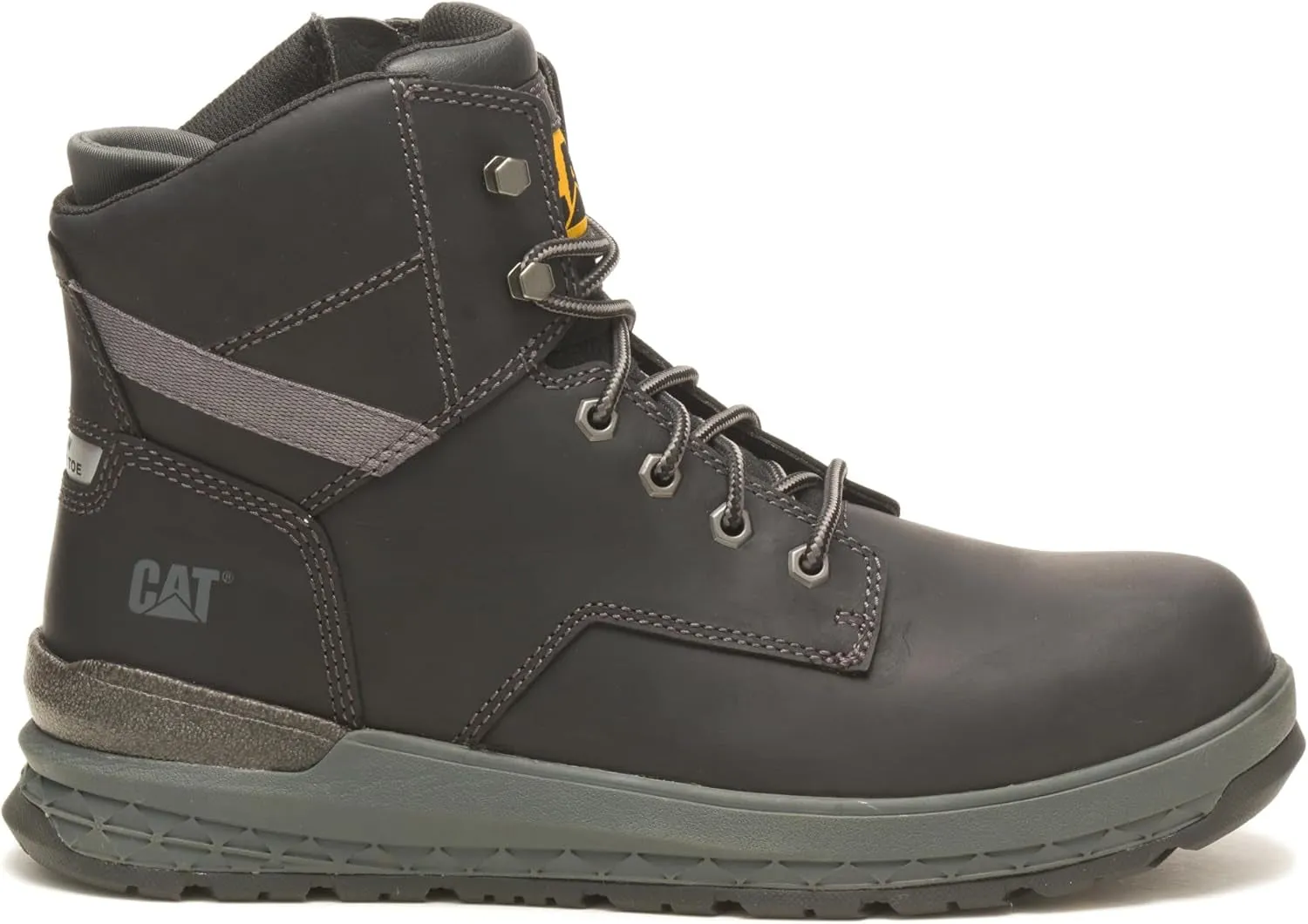 Best Hiking Style Work Boots Caterpillar Men's Impact Zip Carbon Composite Toe Workboot