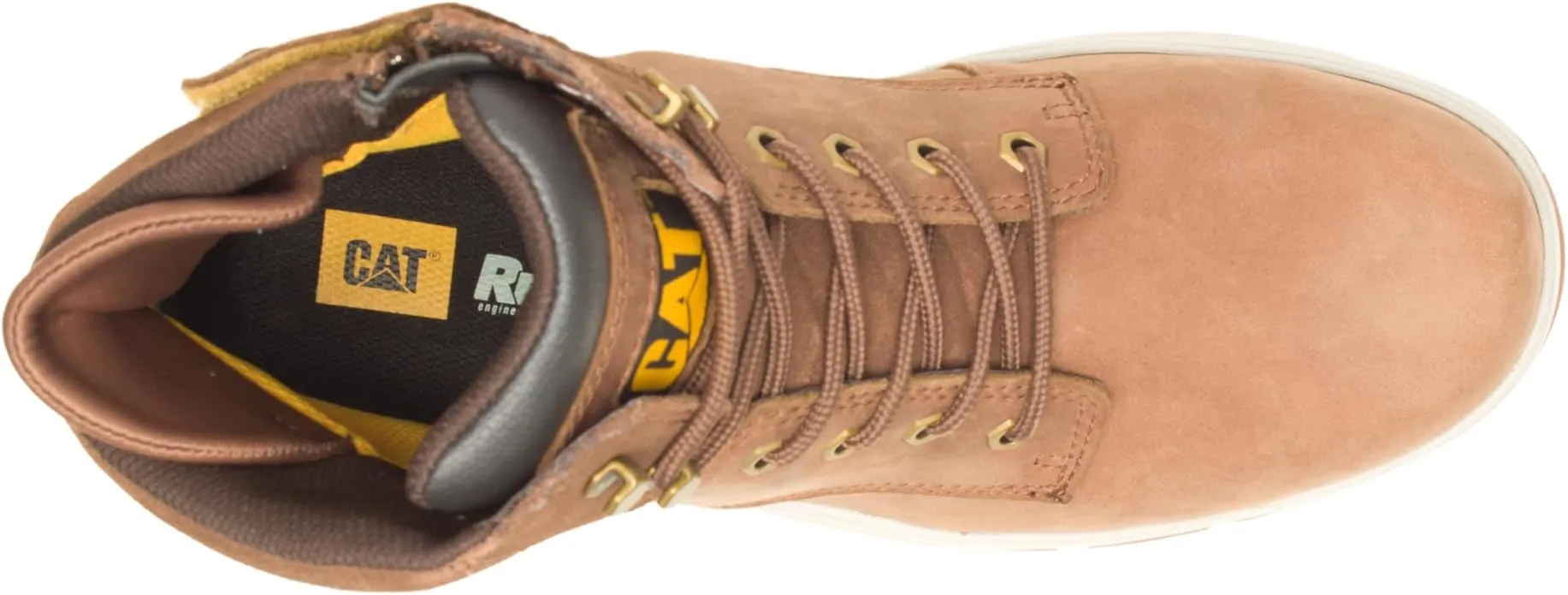 Caterpillar Men's Impact Zip Carbon Composite Toe Workboot Army Surplus Work Boots