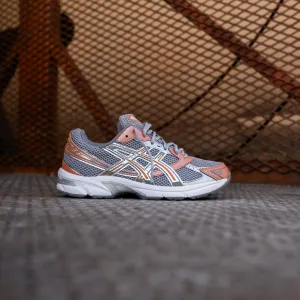 Asics Nursing Shoes Mens Asics Gel-1130 (Cement Grey/Rust Orange)