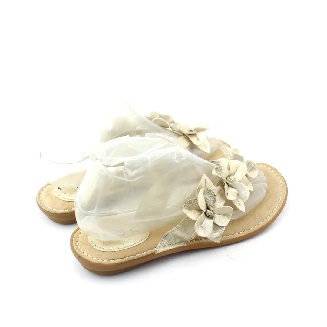 Dem Golden Slippers B.O.C FLORAL GOLD SHIMMER