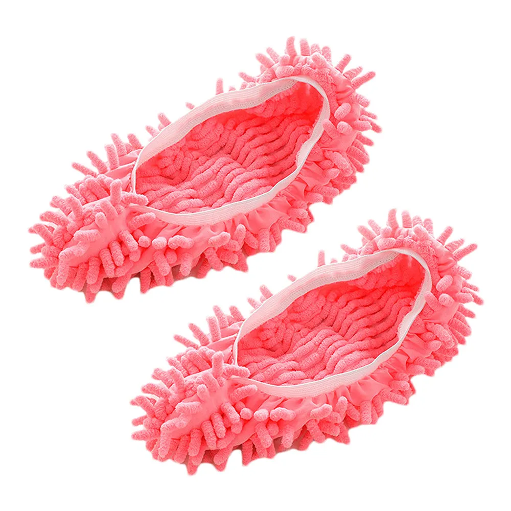 Multifunctional Mop Slippers Dust Removal Lazy Shoe Cover Cleaning Tools Classic Open Toe Slippers
