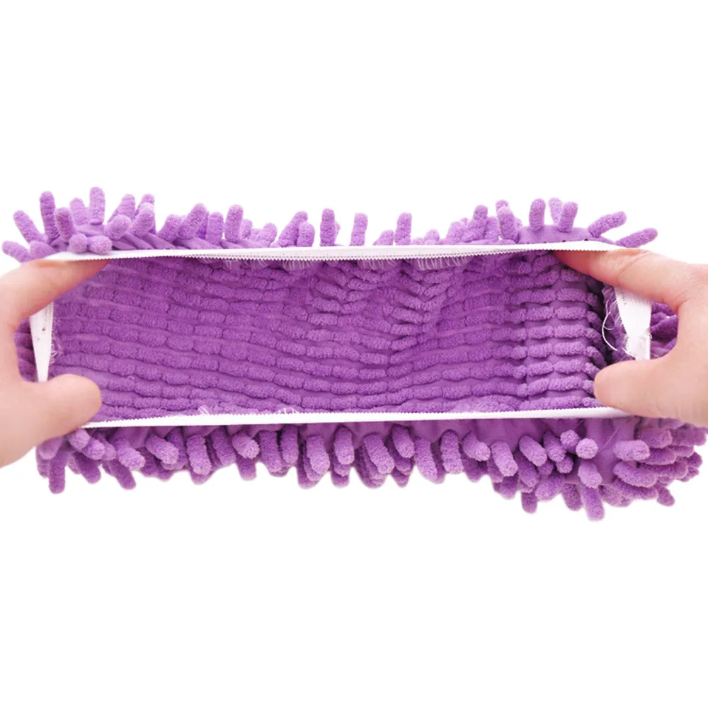 Adjustable Slides Multifunctional Mop Slippers Dust Removal Lazy Shoe Cover Cleaning Tools