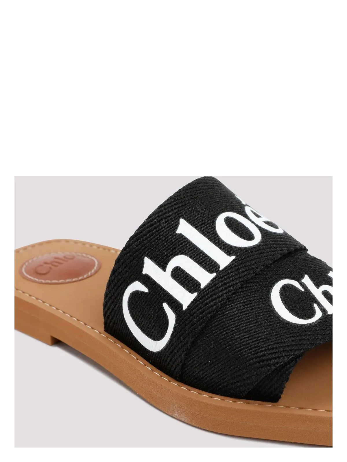 CHLO WOODY OPEN-TOE SANDALS Wedge Heel Ankle Strap Sandals