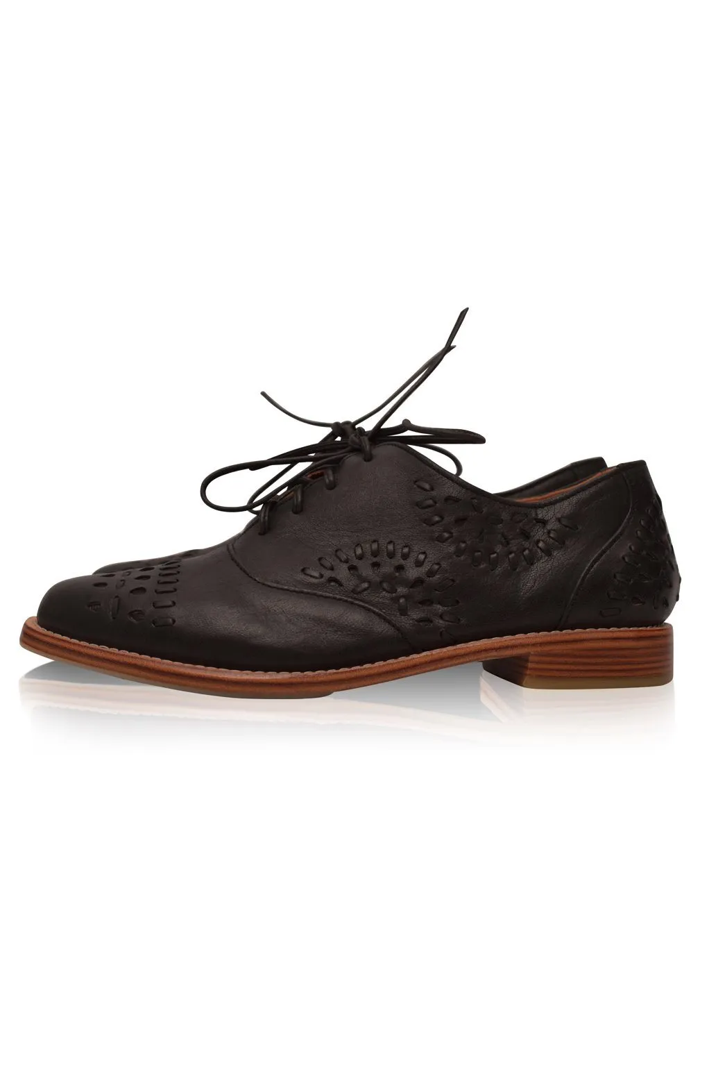 Heartbreak Leather Oxfords by ELF Wide Width Oxfords