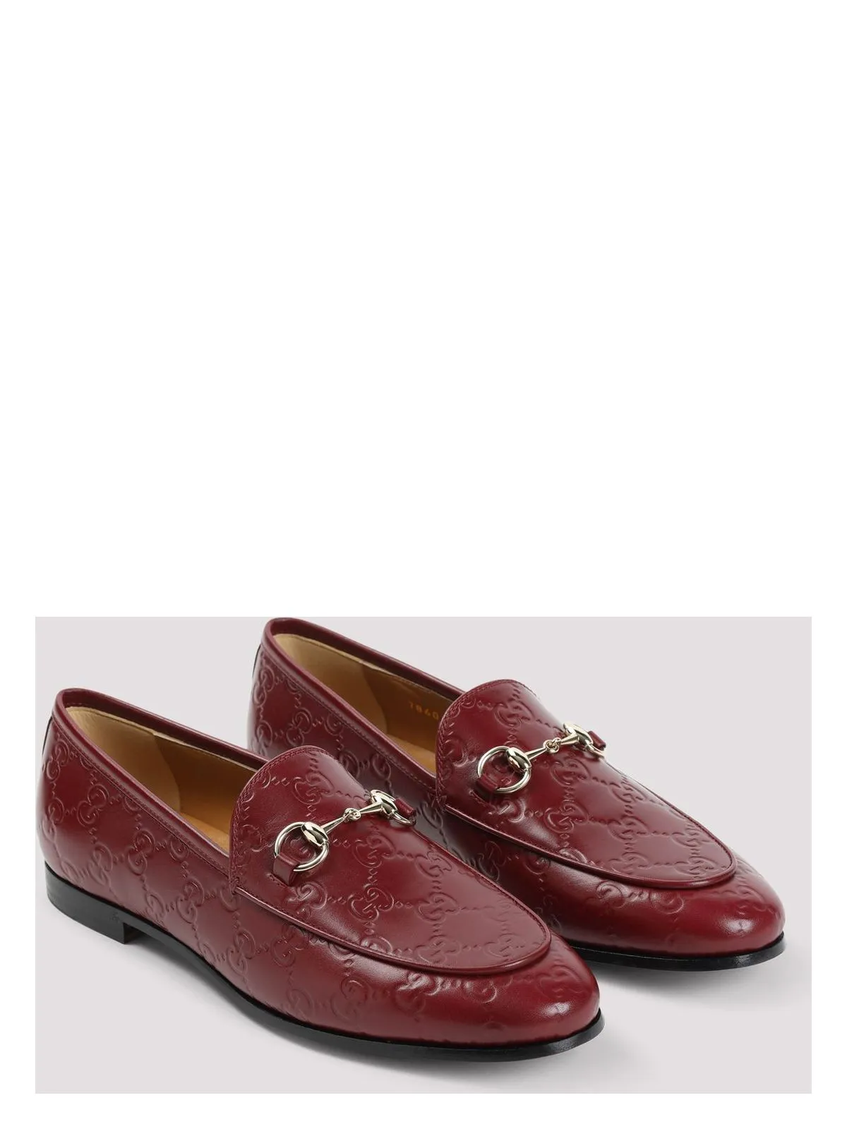 GUCCI JORDAAN LEATHER LOAFERS Loafers With Stars
