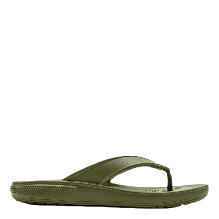 Mardi Gras Flip Flops Classic II Flip Green