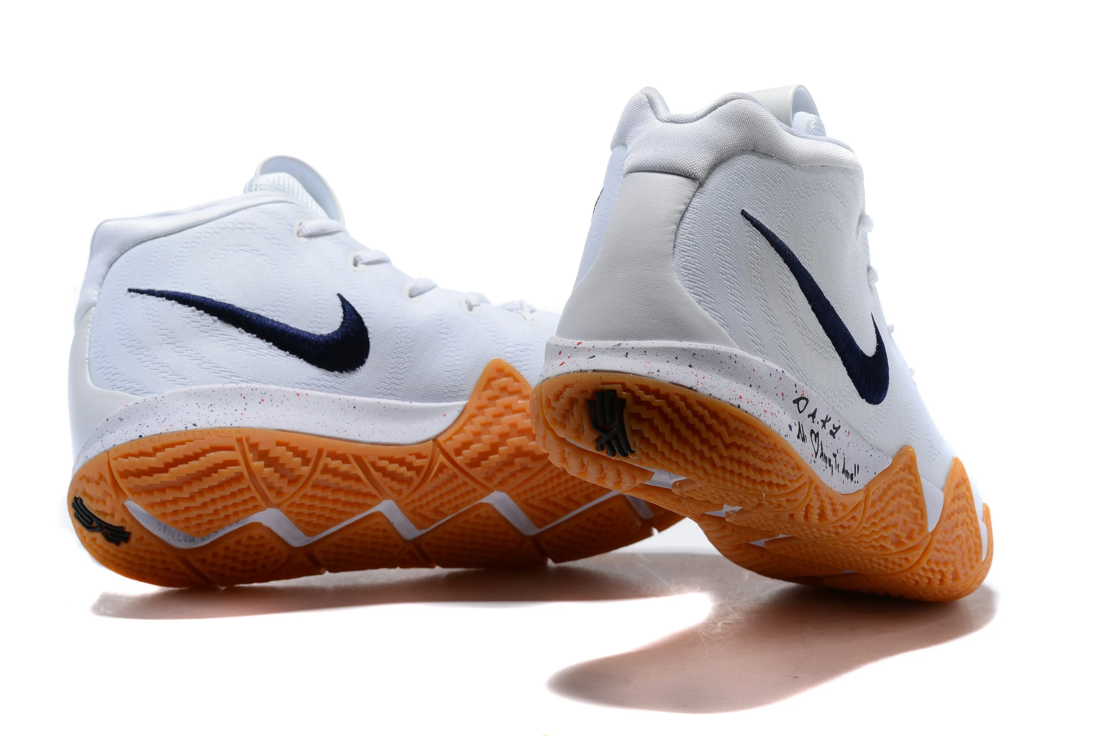 Price Asics Running Shoes Nike Kyrie 4 White Raw Rubber Men Basketball Shoes Sale Size US 7-12