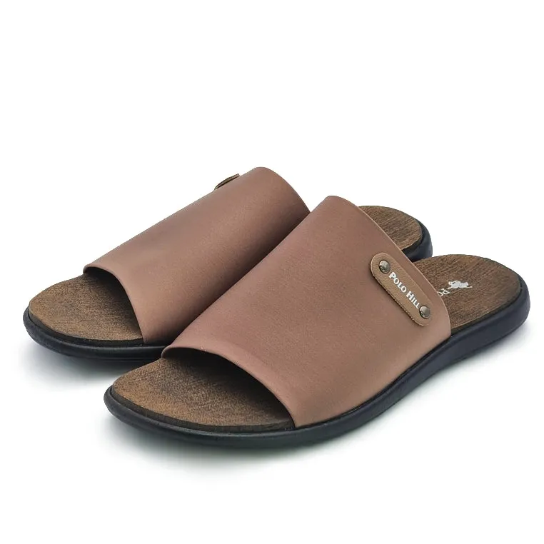 Comfort Nylon Fabric Band Slide Sandals Sandals For Wide Width