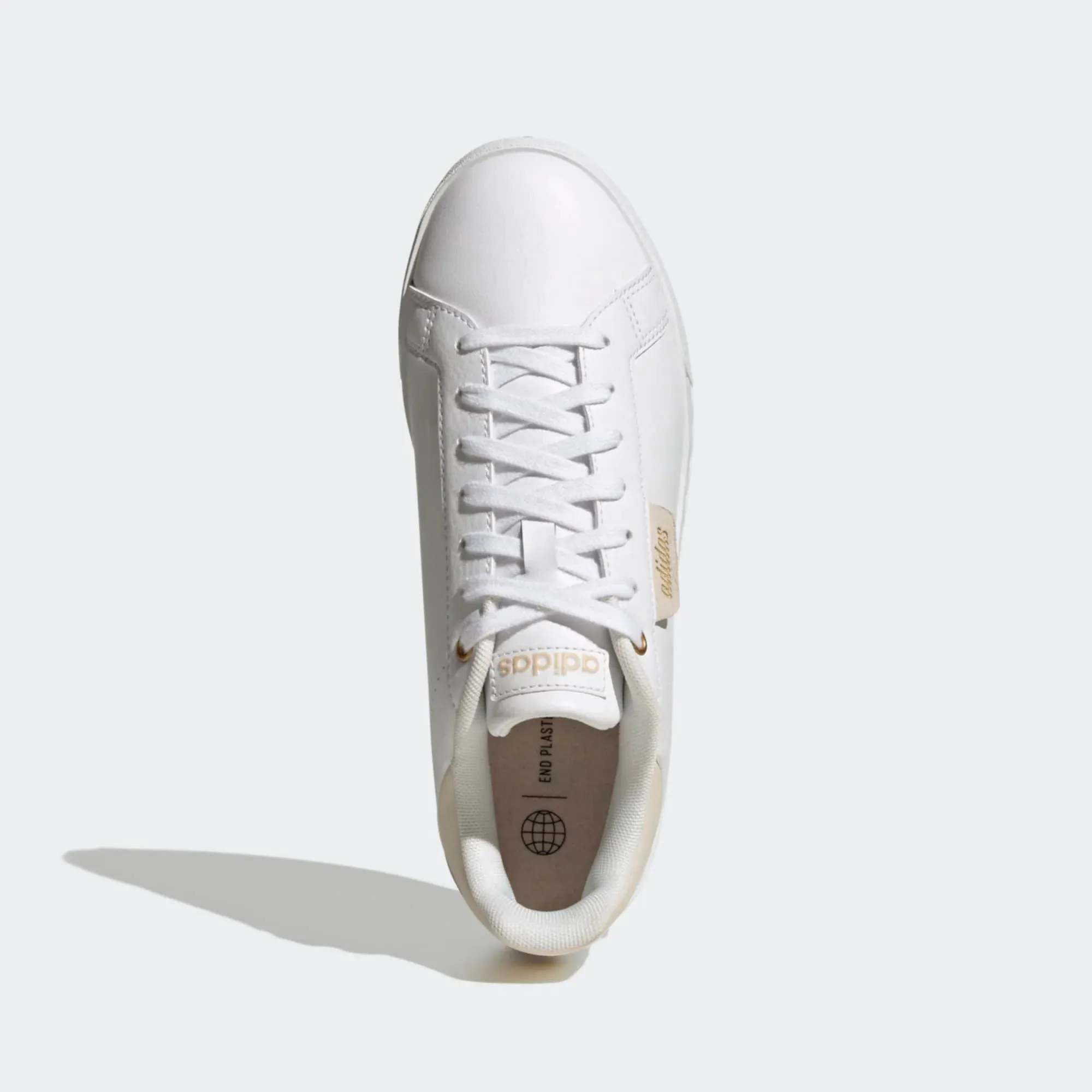 - Adidas Womans White Court Silk Shoes - (GY9255) - CRT - R2L13 - L/P Dicks Adidas Shoes