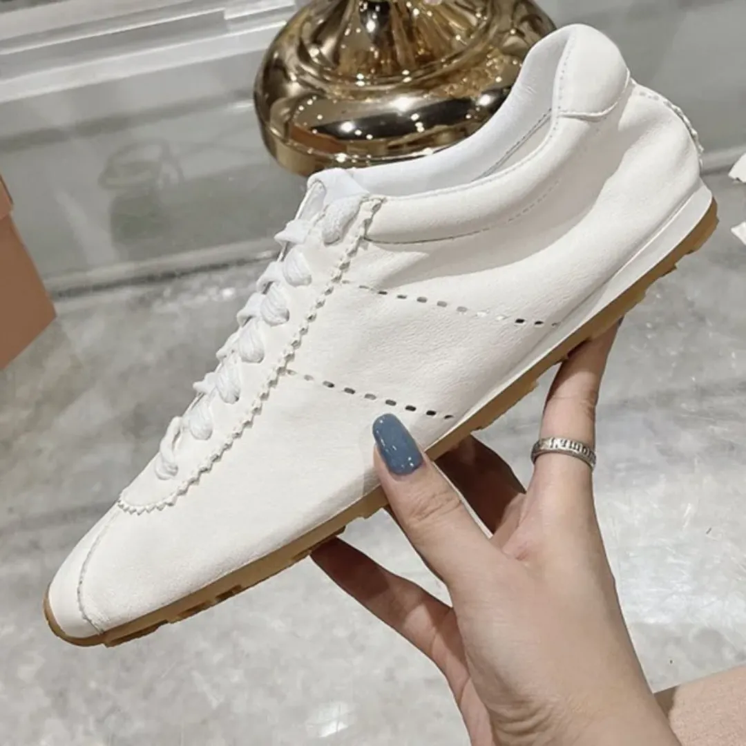 Pictures Of Sneakers Clementine - Elegant Lace-Up Sneakers for Women