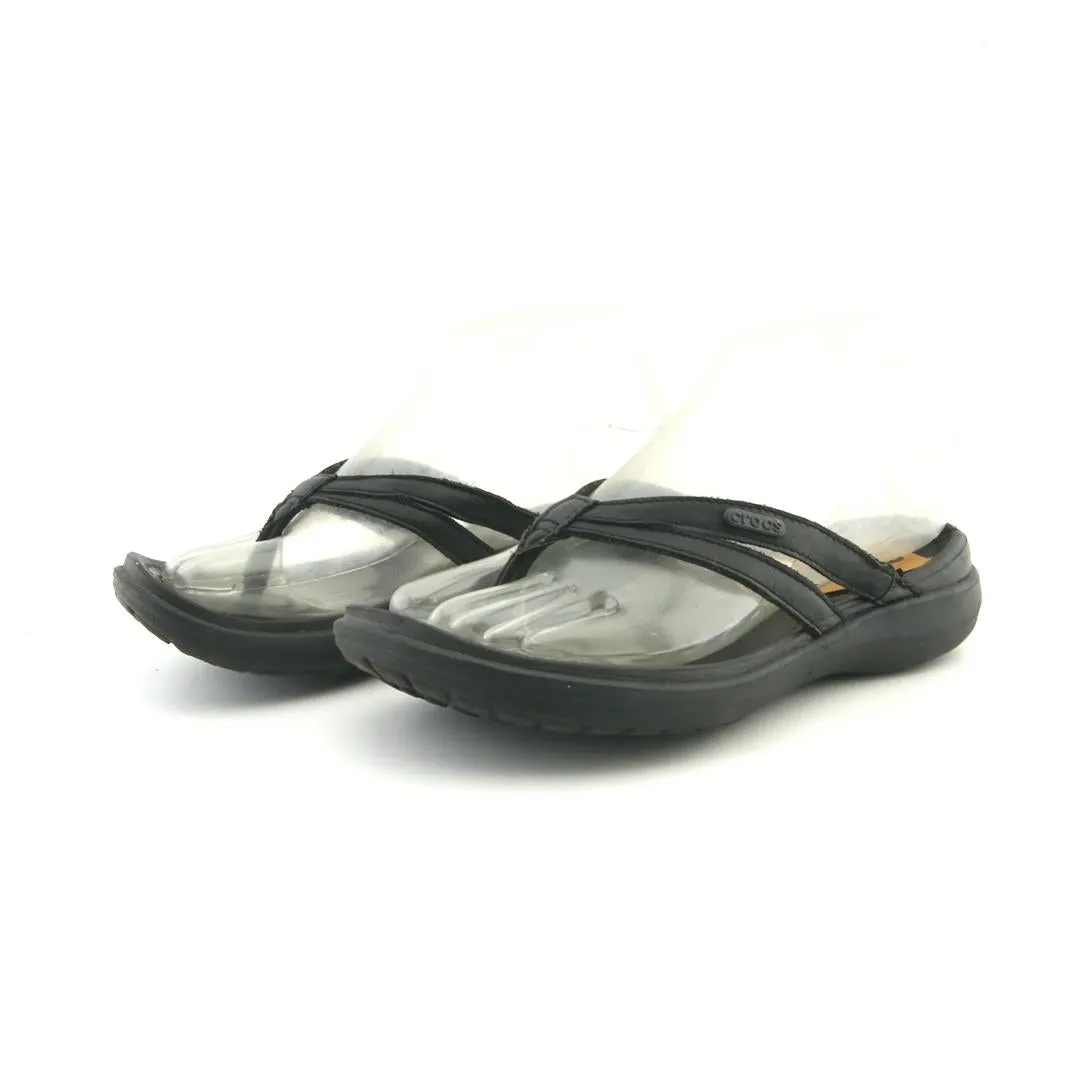 CROCS  CAPRI BASIC STRAPPY Well Worn Ballet Slippers