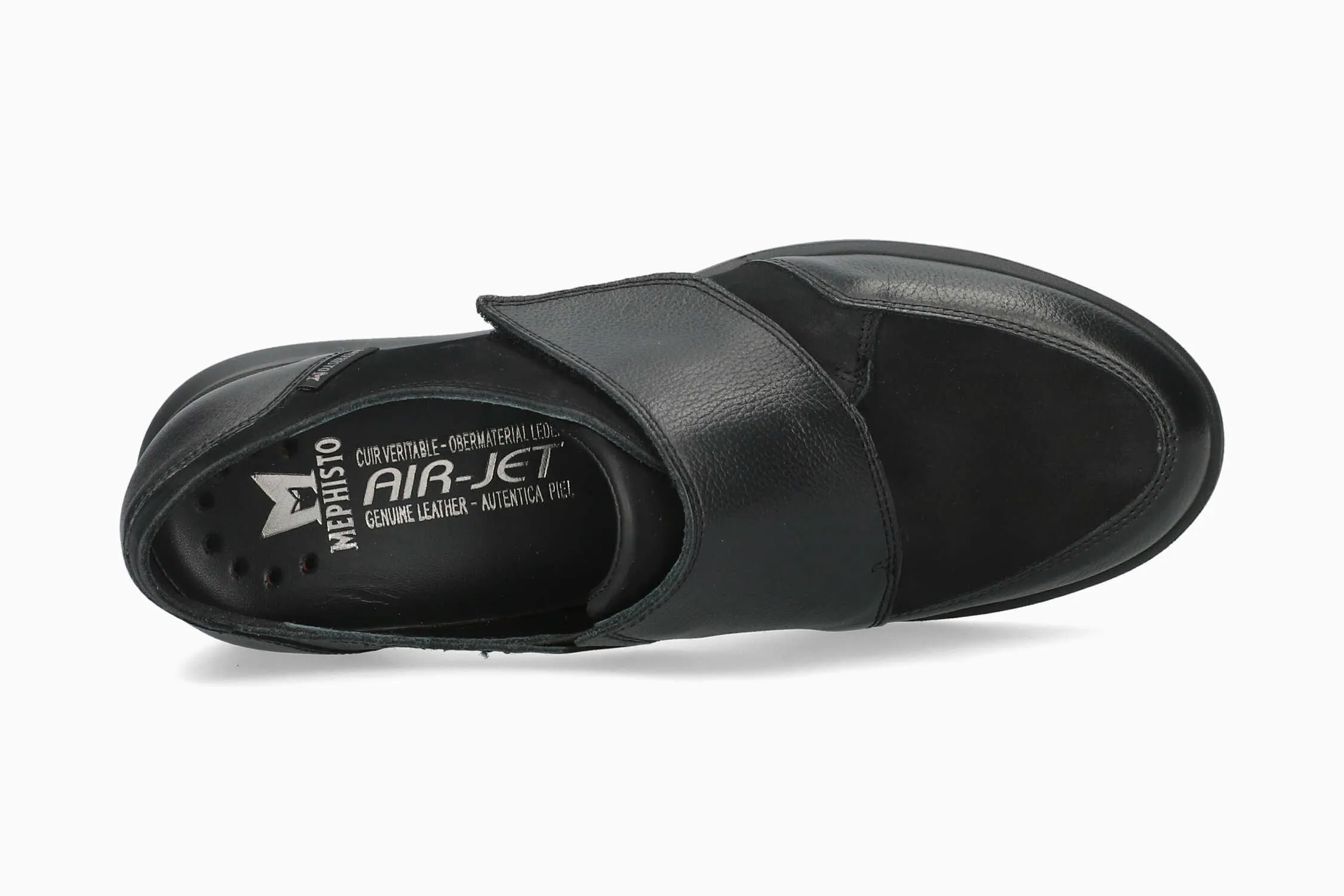 Colombe - Black Comfy Slip On Sneakers