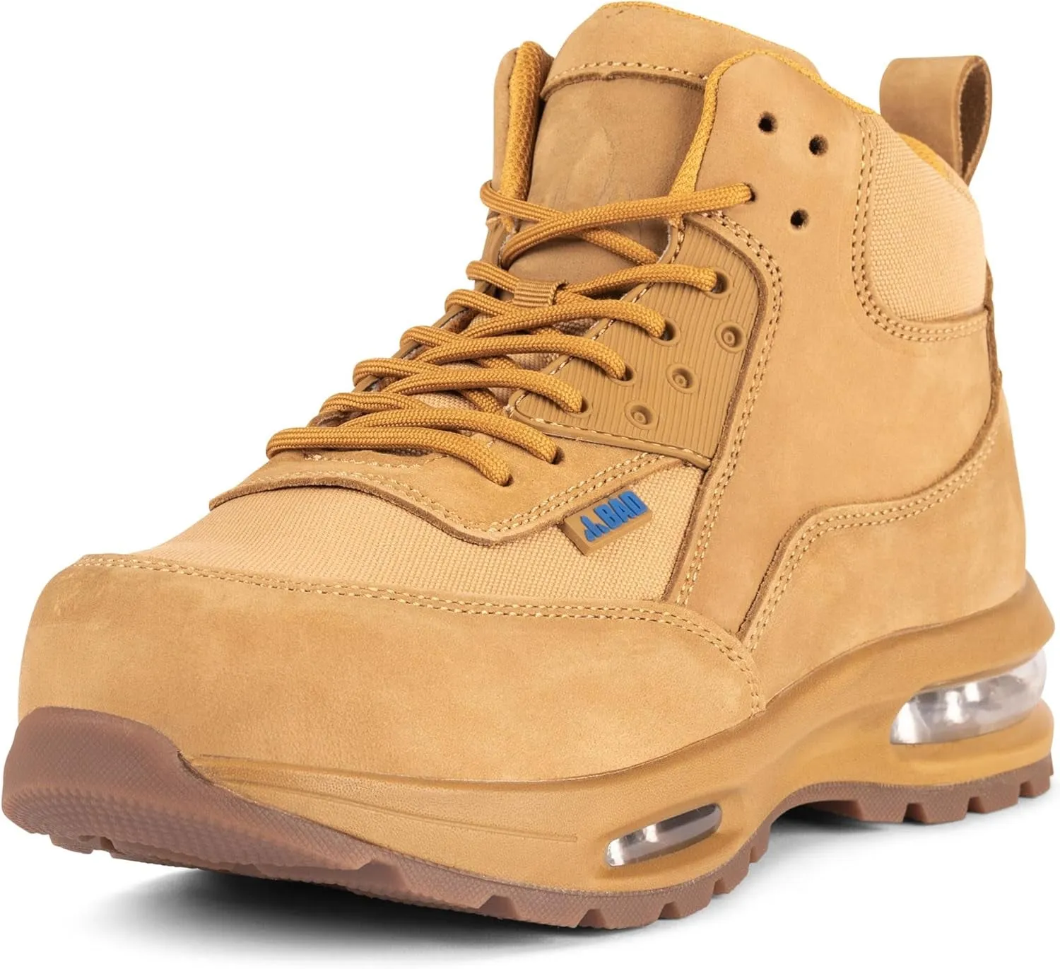 Best Work Boots For Landscaping BAD Workwear Flight Side Zip Safety Work Boots Tasmanian Leather