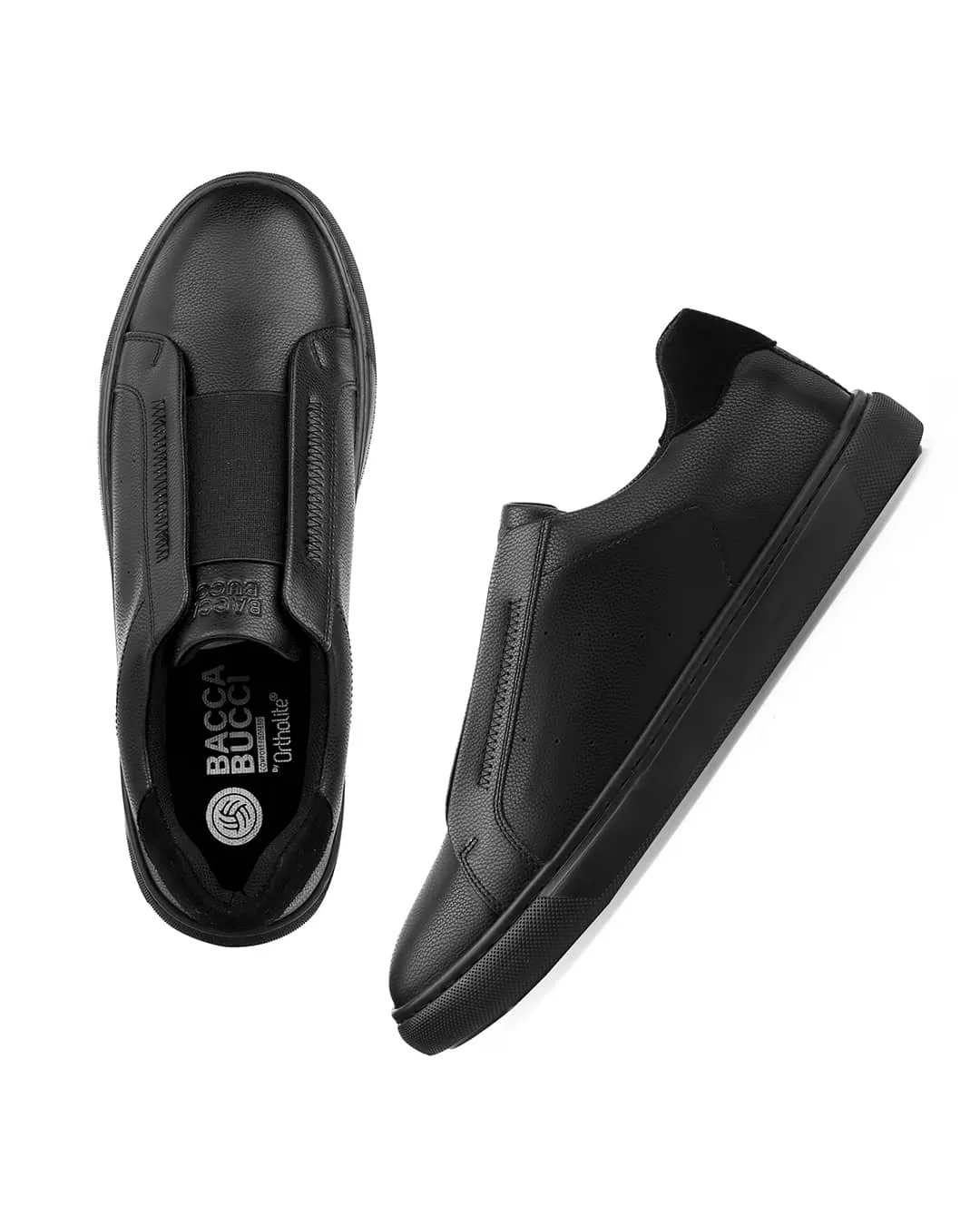 Ladies Flat Office Shoes Bacca Bucci BOARDROOM Vegan Leather Sneakers