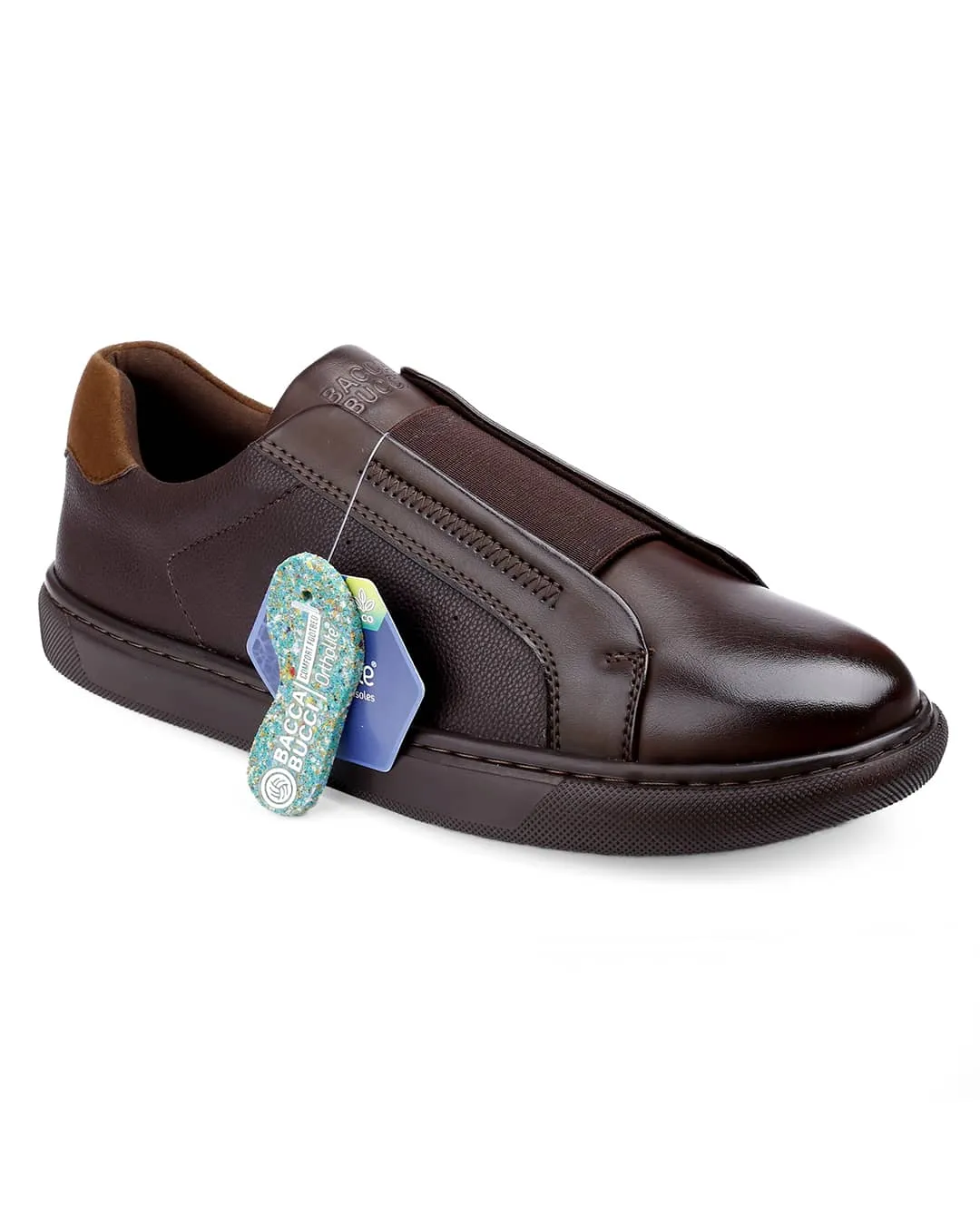 Bacca Bucci BOARDROOM Vegan Leather Sneakers Wide Flat Mtb Shoes