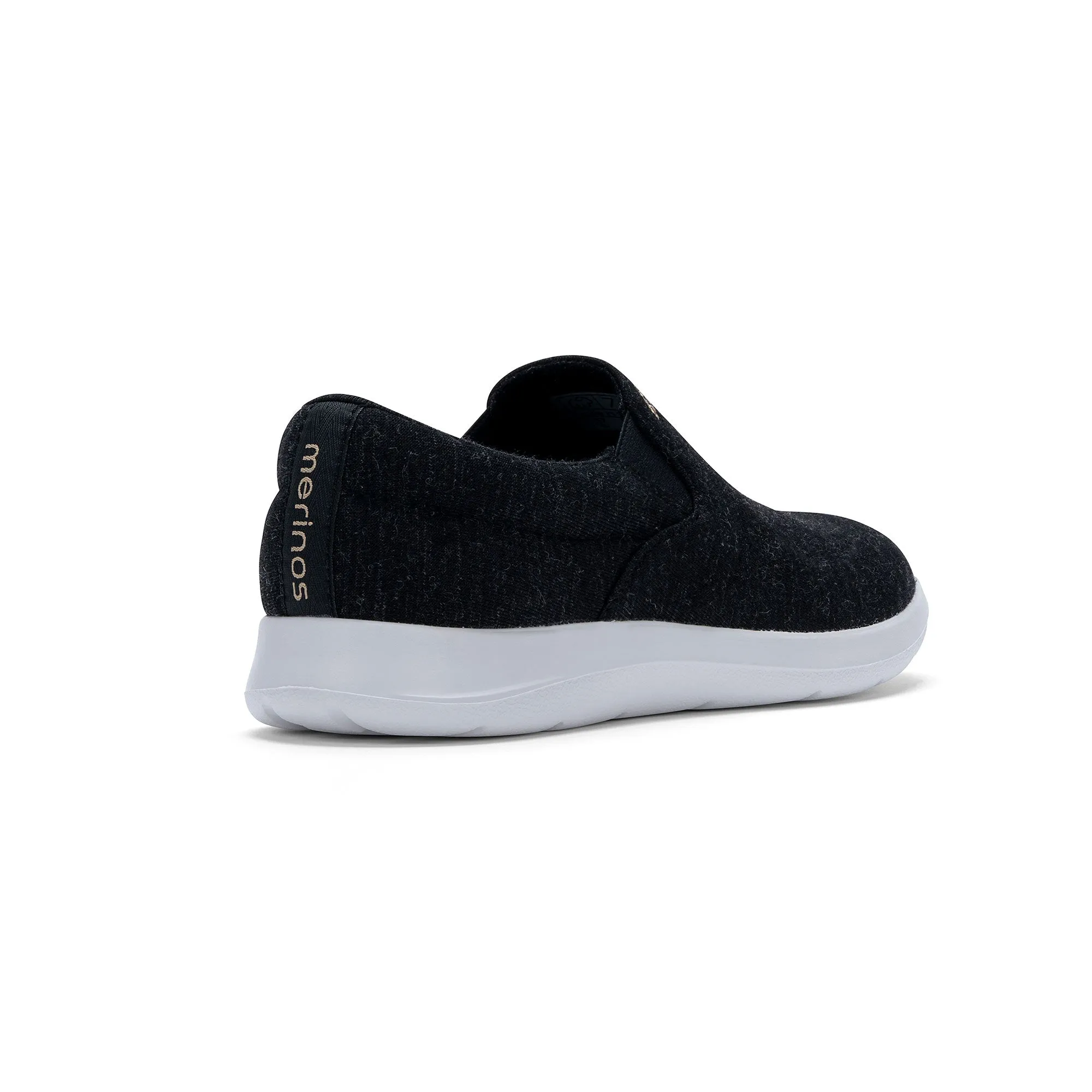 Men's Slip-Ons Black/White Colorful Slip On Shoes