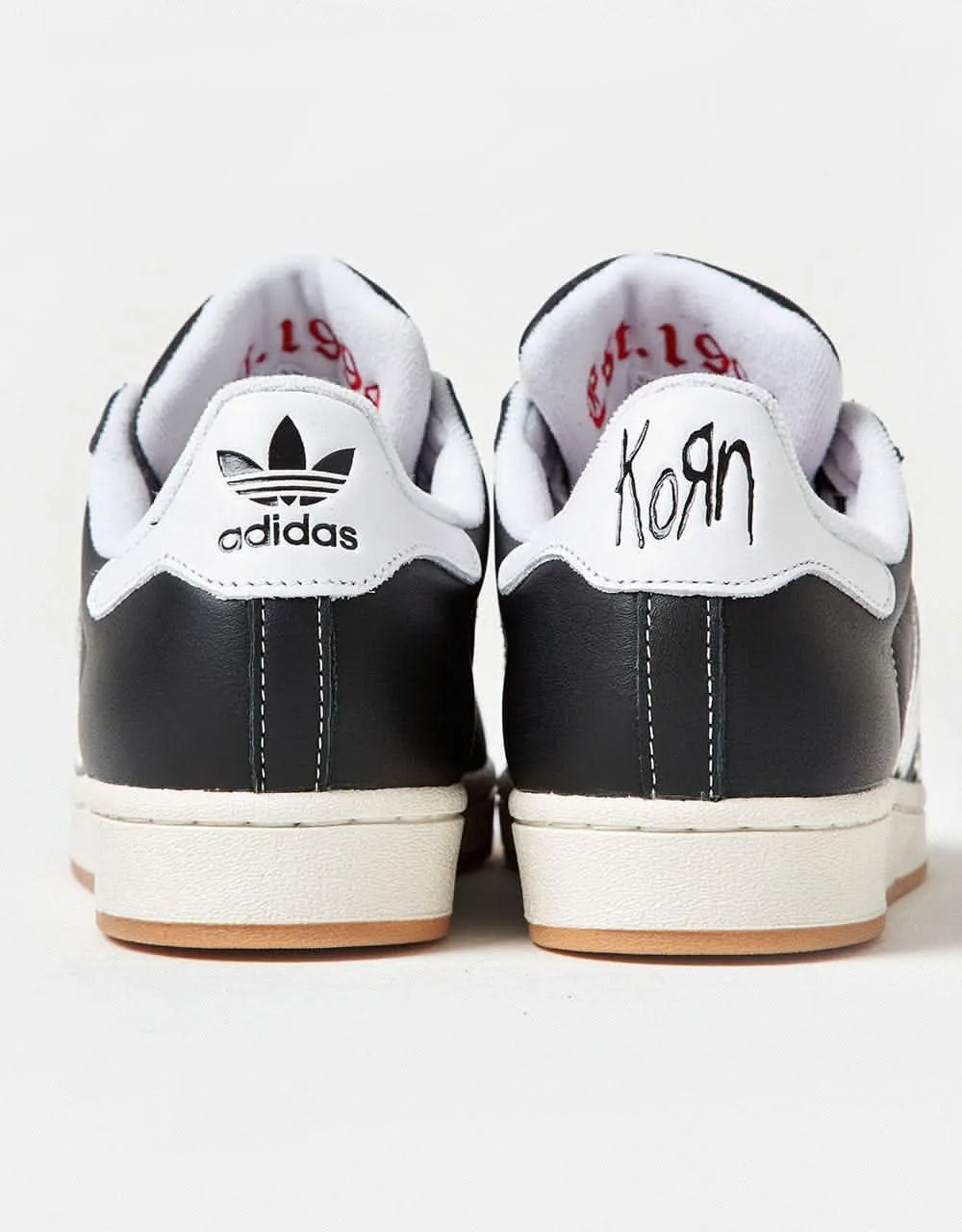 Shoes Y3 Adidas adidas x Korn Superstar Shoes - Core Black/Translucent/Better Scarlet