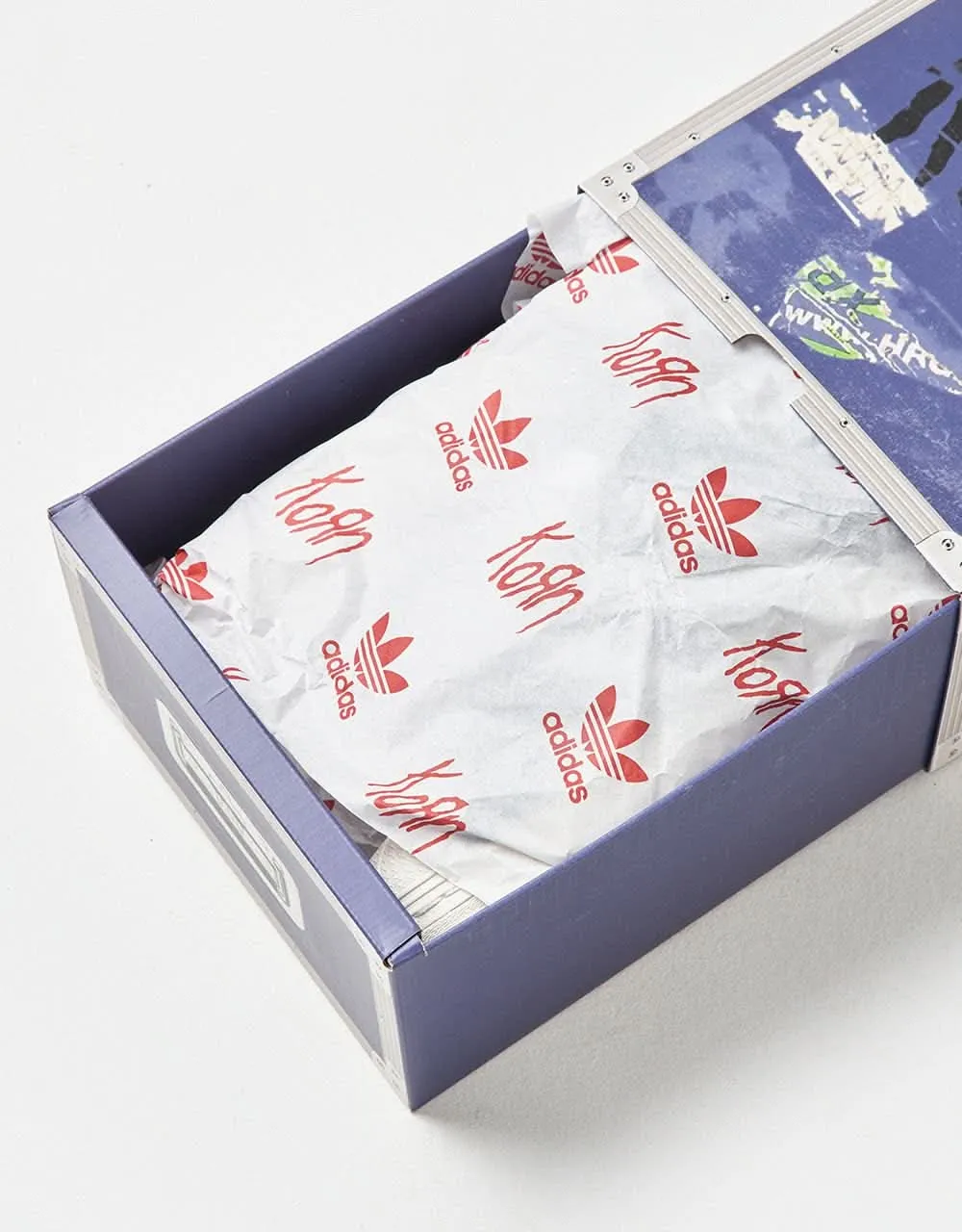 adidas x Korn Superstar Shoes - Core Black/Translucent/Better Scarlet Adidas Shoes Ad