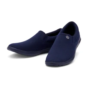 Men's Slip-Ons Navy/Navy Slip On Platform Wedges