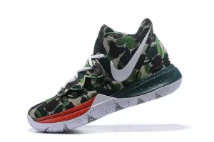 Nike Kyrie 5 'Camouplage' Basketball Shoes !!! CYBER MONDAY SALE !!! Asics Shoes For Weight Training