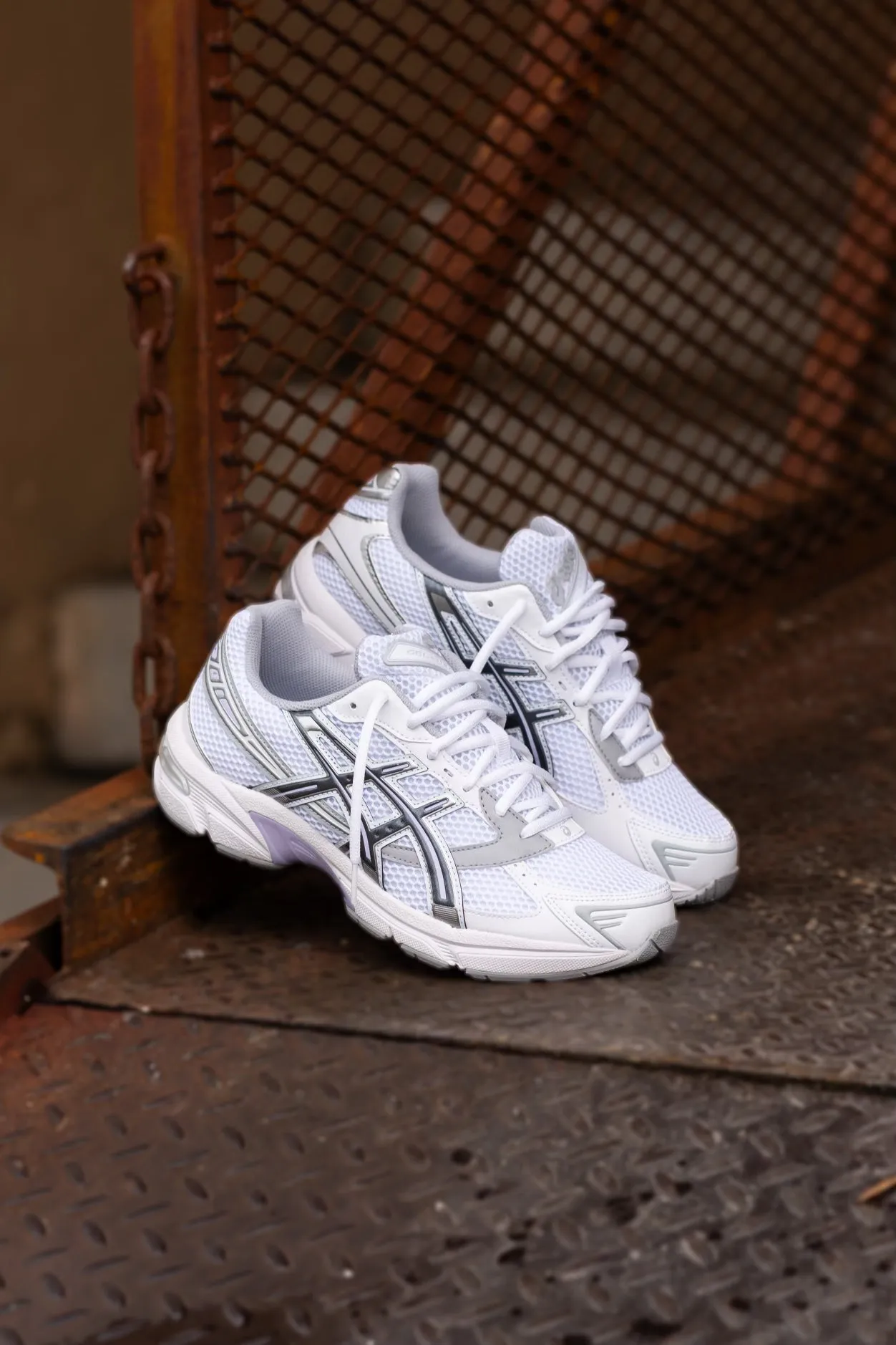 Steve Aoki Shoes Asics Mens Asics Gel-1130 (White/Carrier Grey)