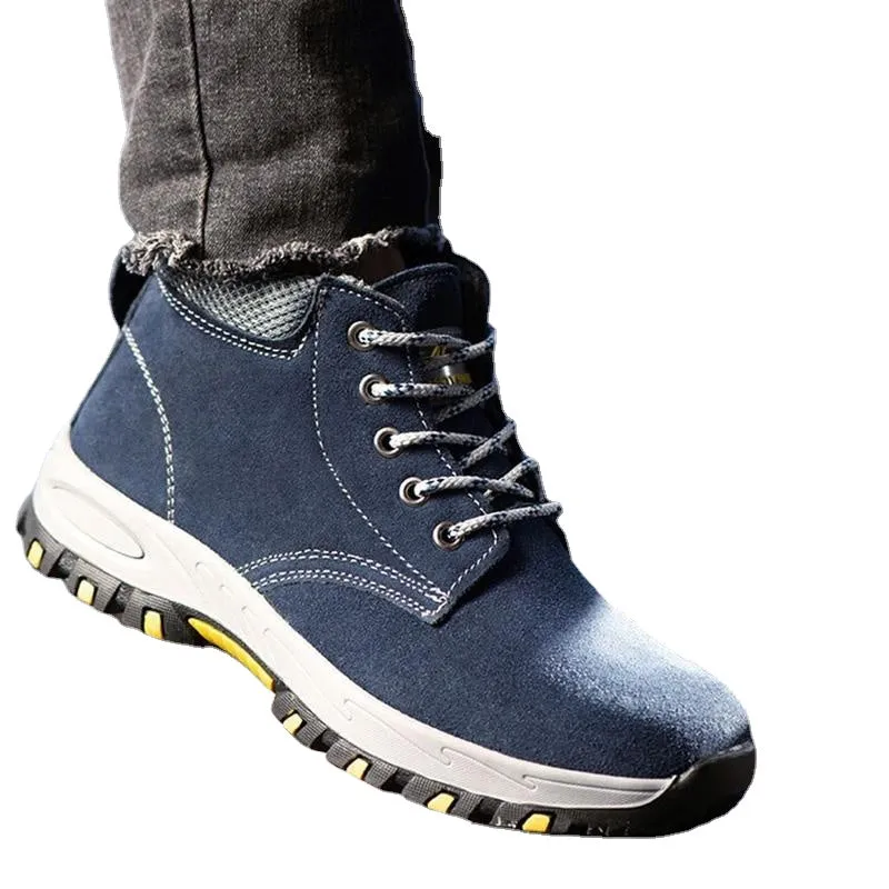 Men's Steel Toe Cap Safety Shoes - Protective Work, Hiking, and Trainer Boots Best American Made Work Boots