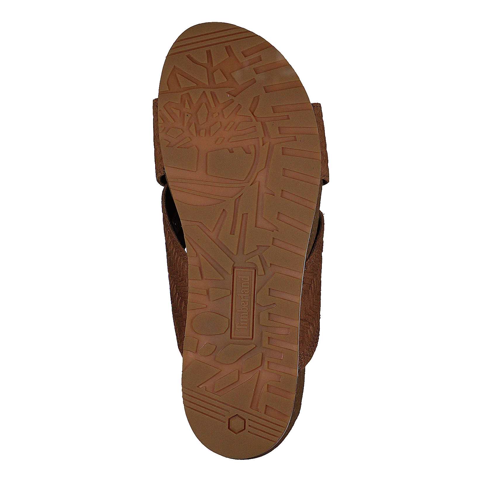 Malibu Waves Cross Slide Rust Embossed Suede Latches And Flip Flops