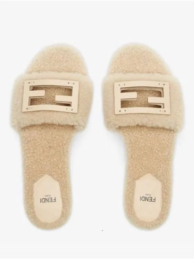 Heel Pain After Walking In Flip Flops Baguette Leather Slide Slippers Ivory