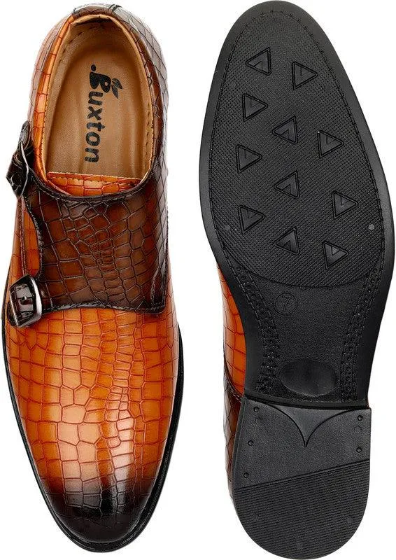 Buxton Monk Strap Formal Shoes for Men. Givenchy Loafers