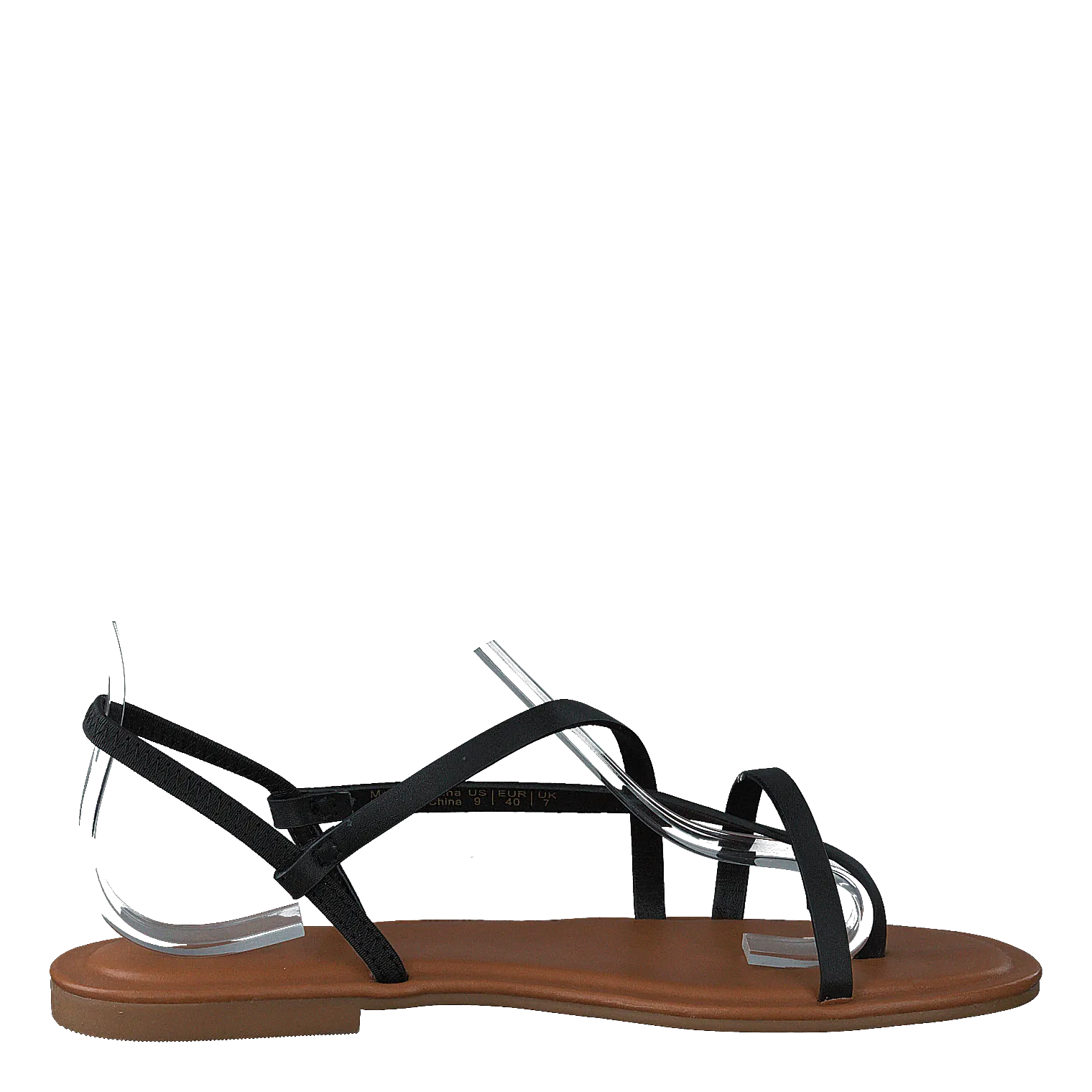 Broasa Black Flip Flops Stain Feet
