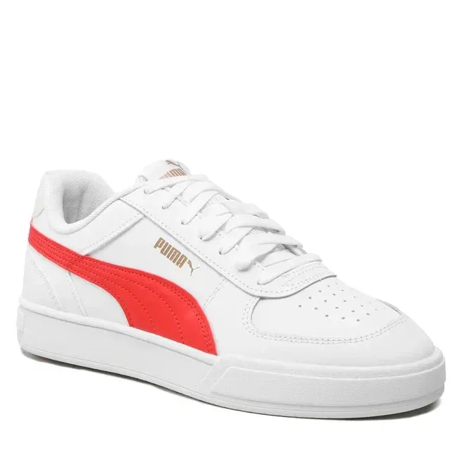 PUMA Caven Sneakers Men - WHTRED Asic Tennis Shoes