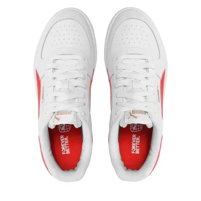 PUMA Caven Sneakers Men - WHTRED Wrestling Shoes Asics Pink