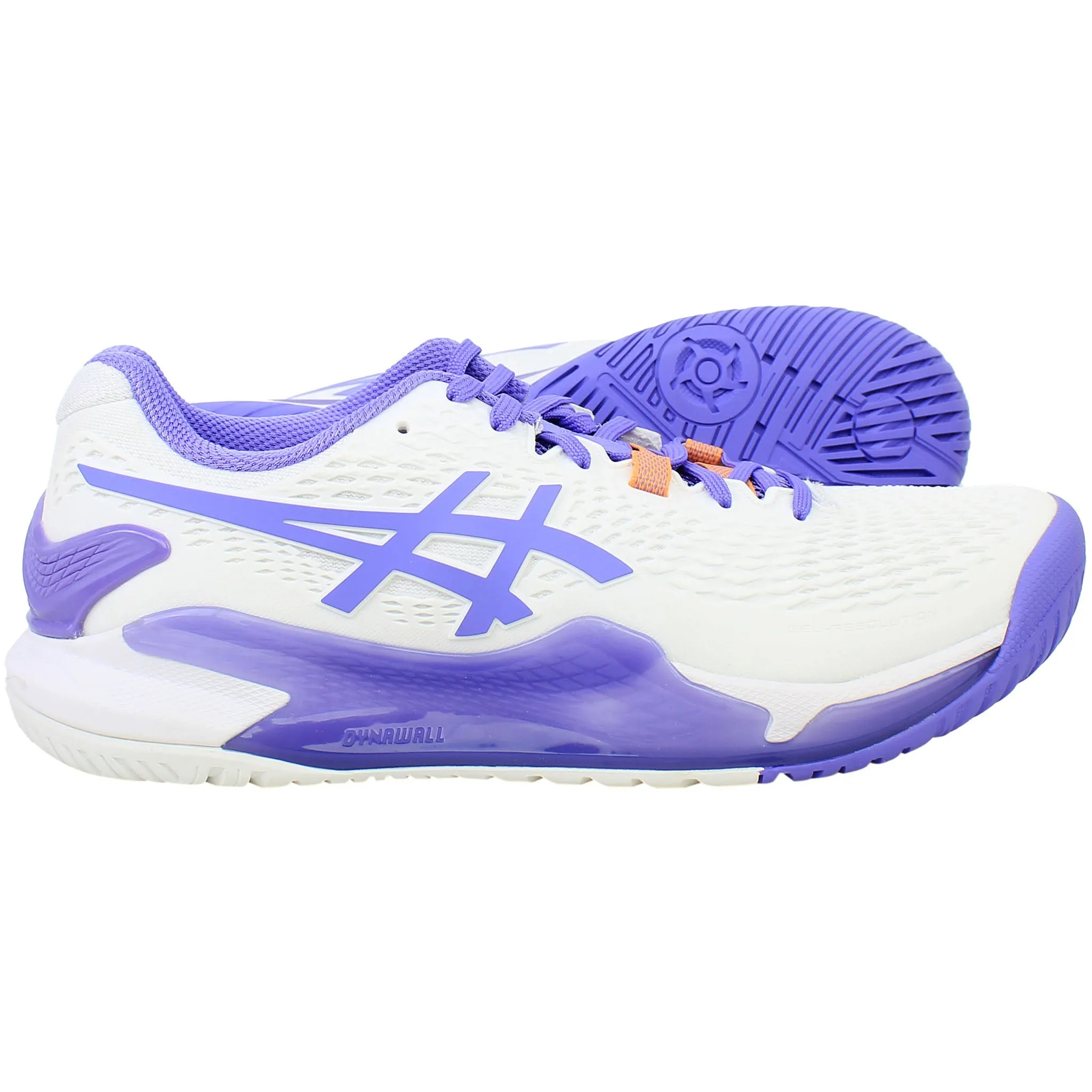 Shoes Like Asics Gel Cumulus Asics Gel-Resolution 9 Womens White Tennis Shoes