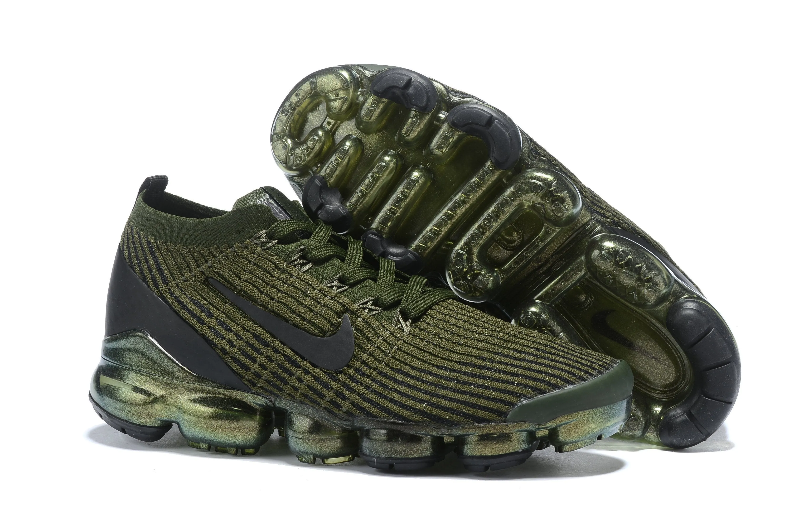 Sneakers Deadpool Nike Air Vapormax Flyknit 3 Olive Black Shoes Sneakers Men Sale Size US 7-11