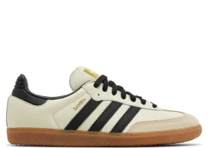 Adidas - Women Samba OG Cream White / Core Black / Sand Strata ID0478 Adidas Original Shoes
