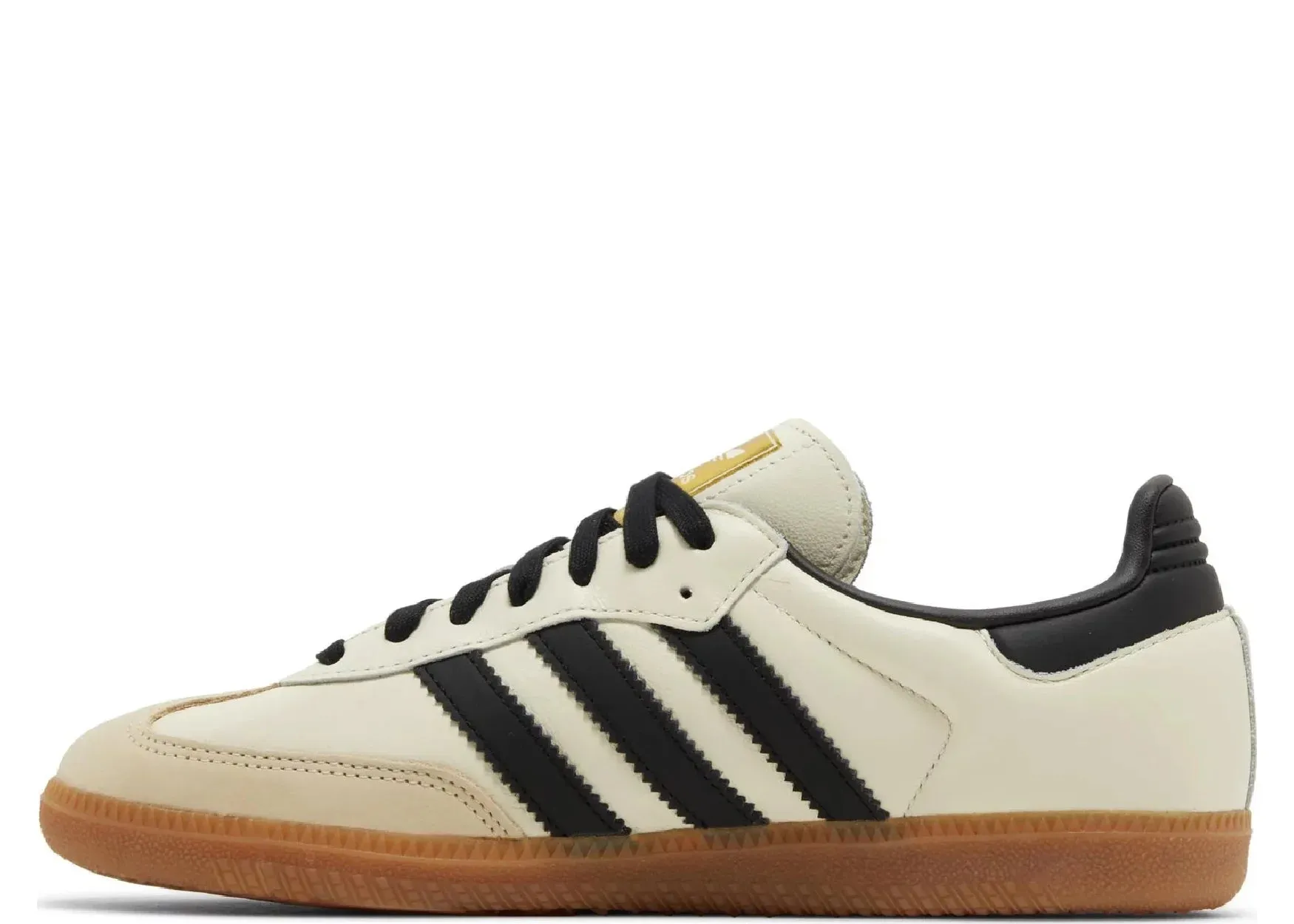 Adidas Minimalist Shoes Adidas - Women Samba OG Cream White / Core Black / Sand Strata ID0478