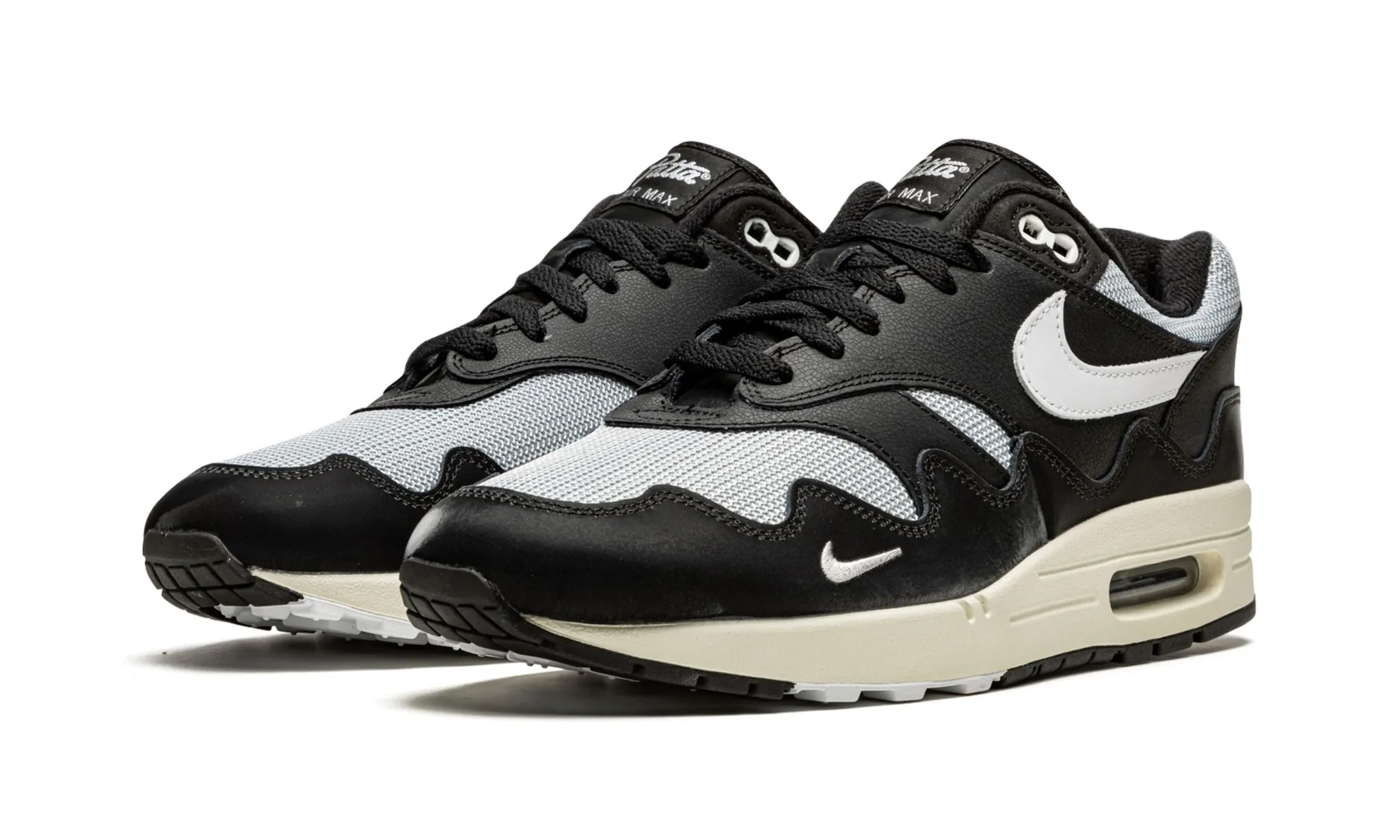 NIKE AIR MAX 1 PATTA WAVES BLACK (WITH BRACELET) The Asics Shoes