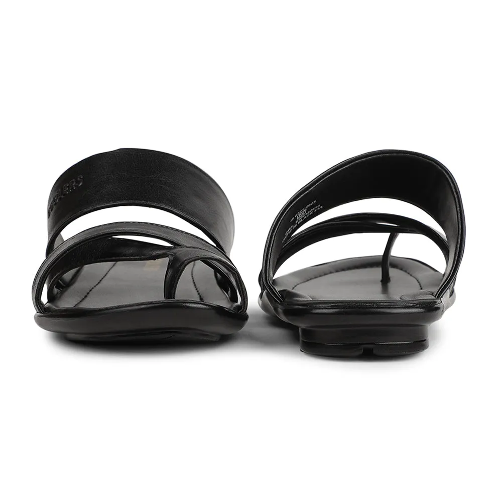 Surf Slippers Coolers Black Casual Slipper For Men ORTIZ-36 By Liberty